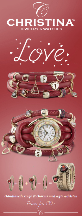 Elsker smykker fra Christina Jewelry & Watches på Ur-Tid.dk